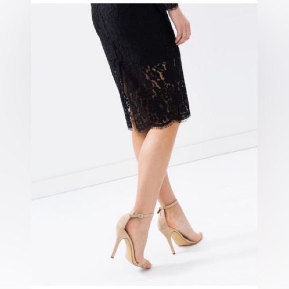 Keepsake Electric  Lace Midi Skirt - Black Size : Large - Picture 2 of 8